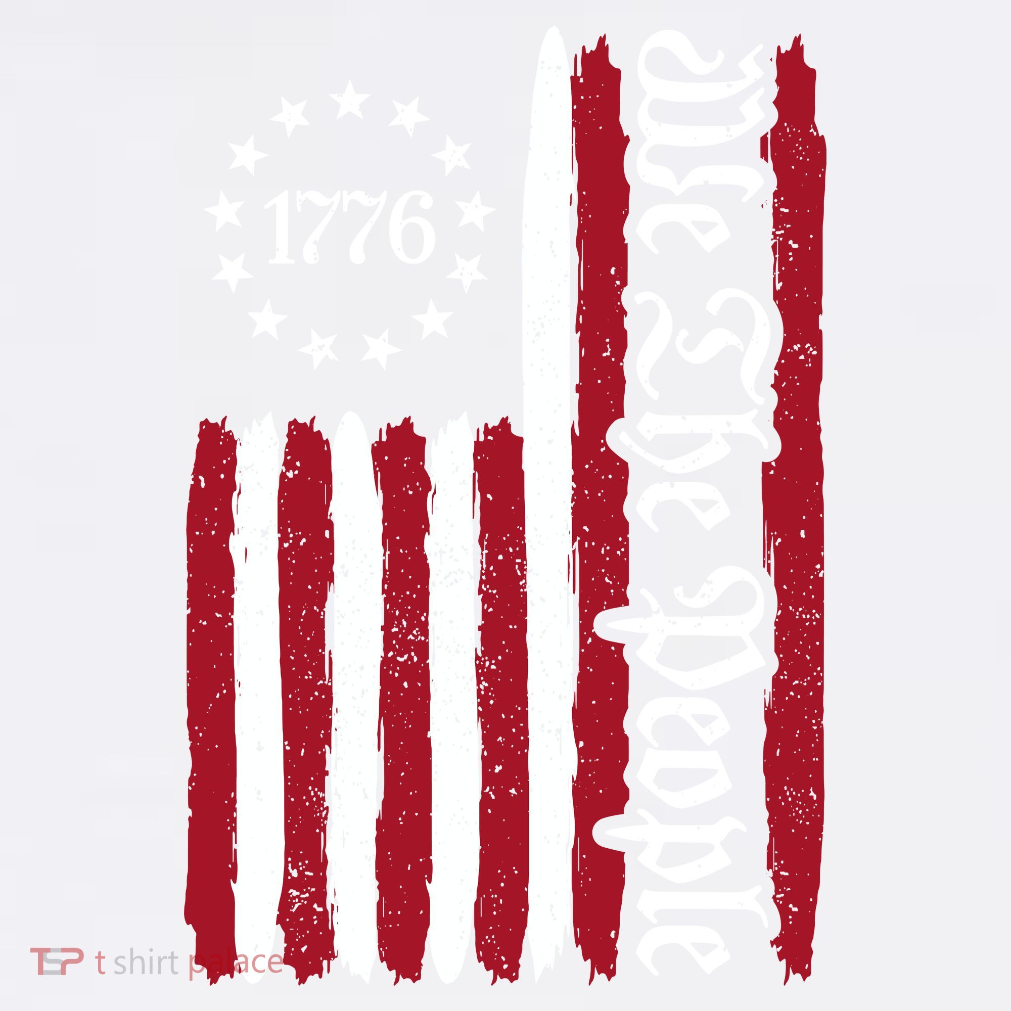 American Flag 1776 We The People Founding Fathers Constitution Garment-Dyed Sweatshirt