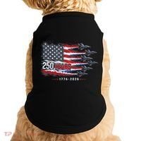 Air Force 250 Years USA Flag 250th Anniversary  Doggie Tank thumb 0