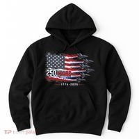 Air Force 250 Years USA Flag 250th Anniversary  Hoodie thumb 0