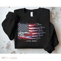 Air Force 250 Years USA Flag 250th Anniversary  Sweatshirt thumb 2