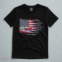 Air Force 250 Years USA Flag 250th Anniversary  T-Shirt thumb 5