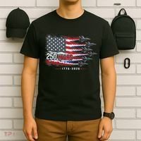 Air Force 250 Years USA Flag 250th Anniversary  T-Shirt thumb 6