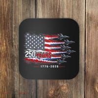 Air Force 250 Years USA Flag 250th Anniversary  Coaster thumb 0