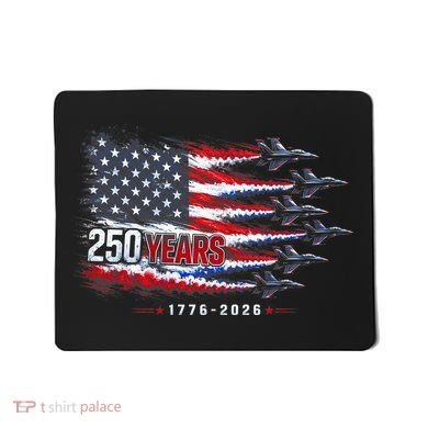 Air Force 250 Years USA Flag 250th Anniversary  Mousepad