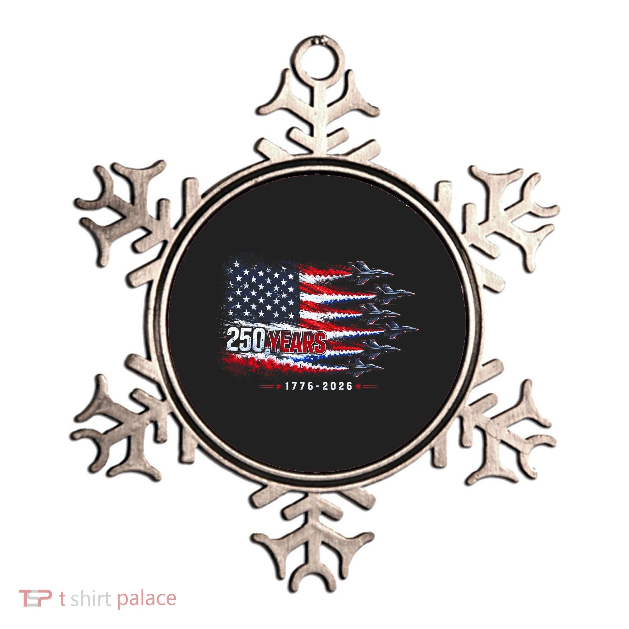 Air Force 250 Years USA Flag 250th Anniversary  Ornament