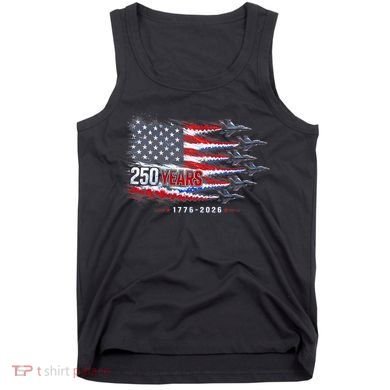 Air Force 250 Years USA Flag 250th Anniversary  Tank Top