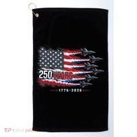 Air Force 250 Years USA Flag 250th Anniversary  Golf Towel thumb 0