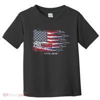 Air Force 250 Years USA Flag 250th Anniversary  Toddler T-Shirt thumb 0