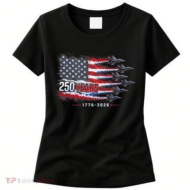 Air Force 250 Years USA Flag 250th Anniversary  Women's T-Shirt