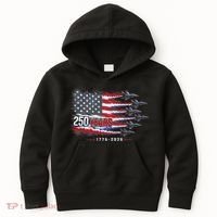 Air Force 250 Years USA Flag 250th Anniversary  Kids Hoodie thumb 0