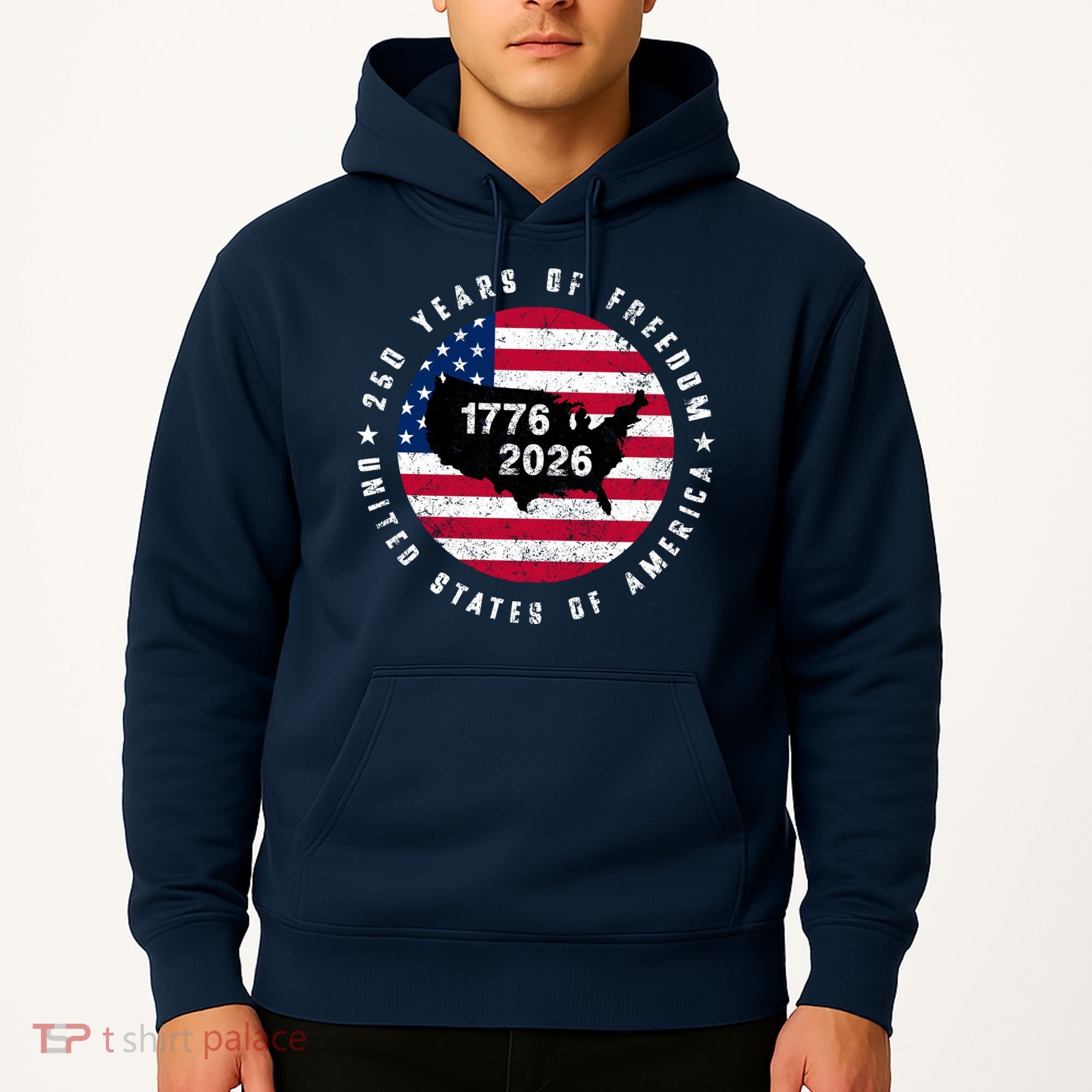 American Freedom 250th Anniversary 1776-2026 Hoodie