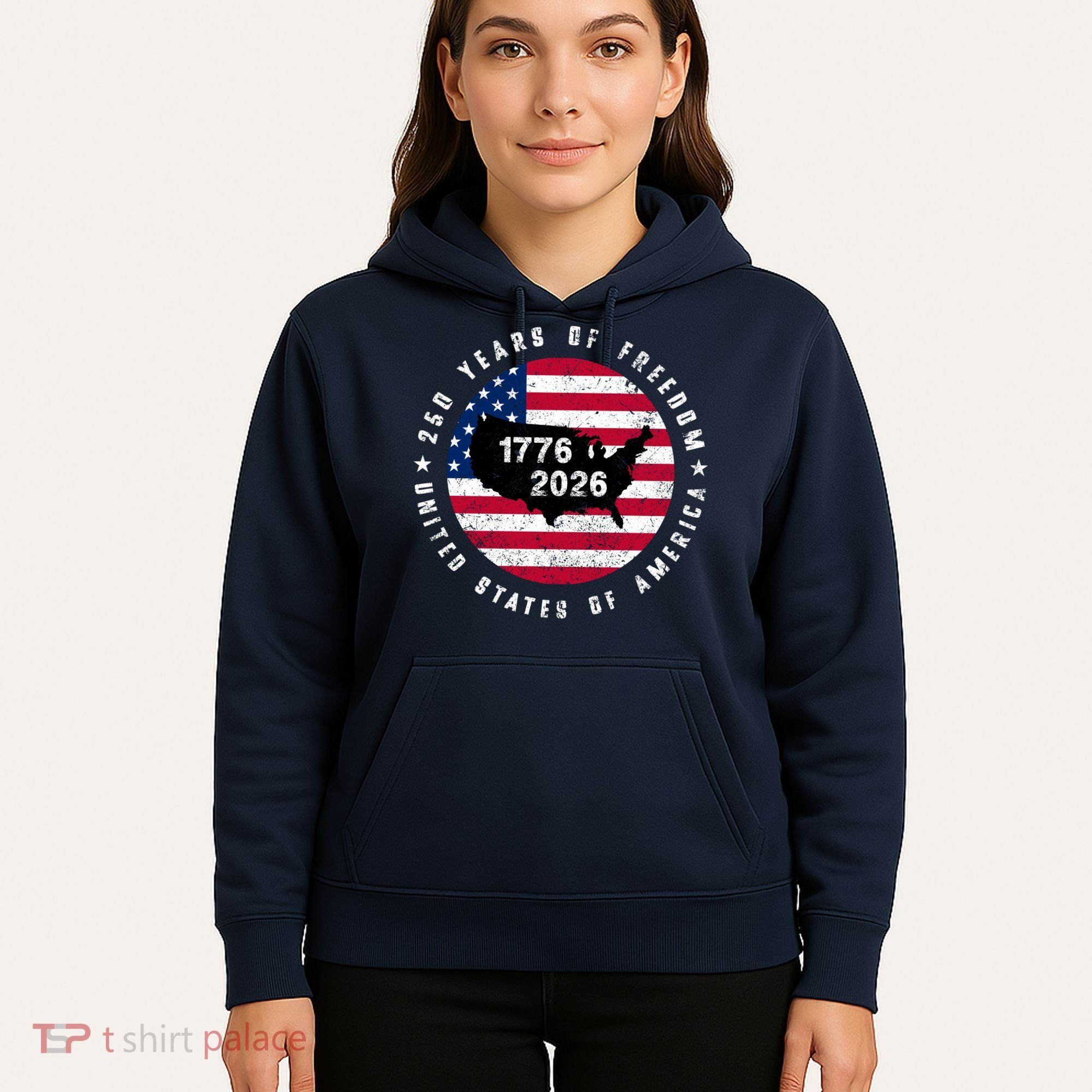 American Freedom 250th Anniversary 1776-2026 Hoodie