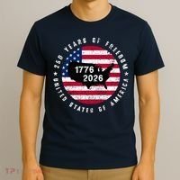 American Freedom 250th Anniversary 1776-2026 T-Shirt thumb 3