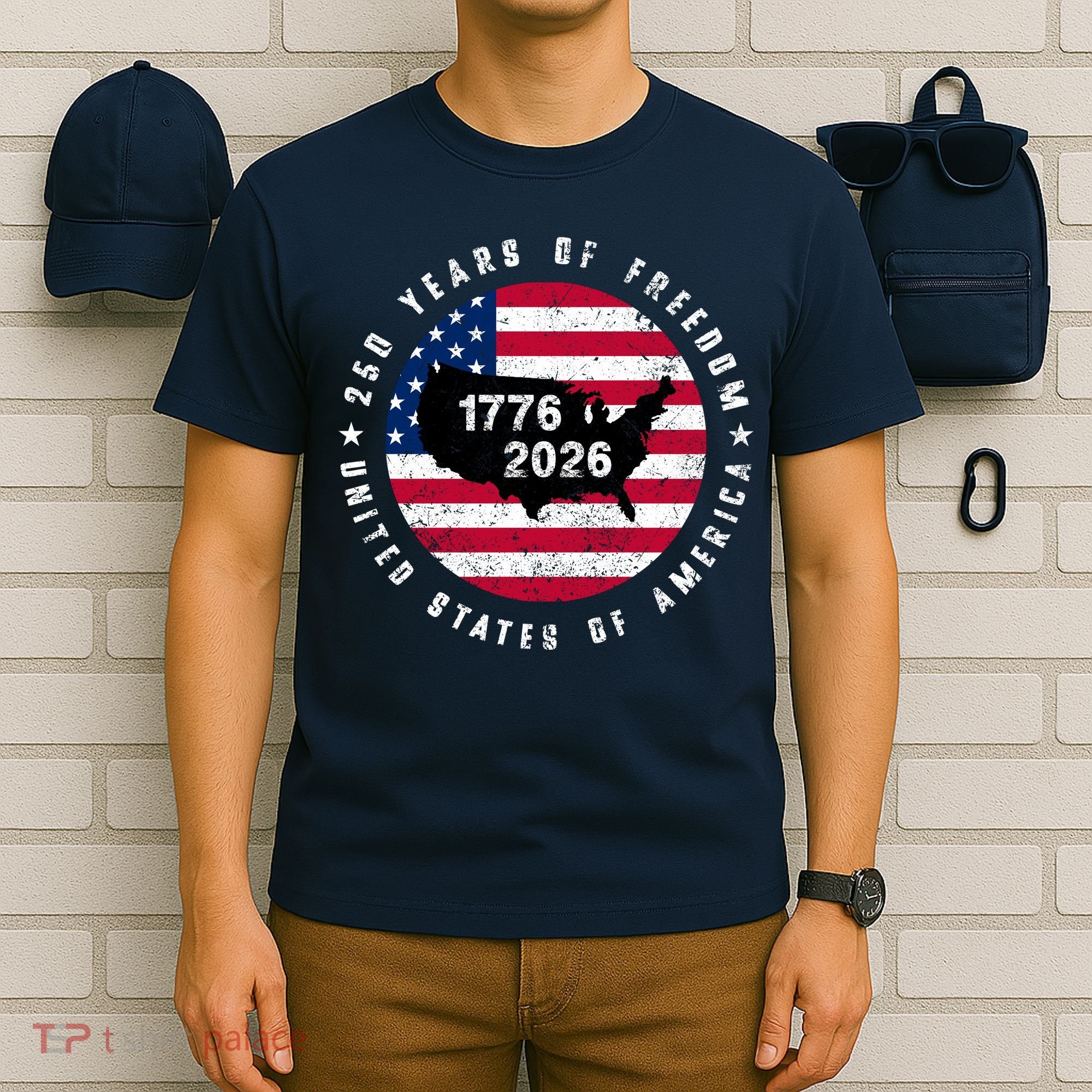 American Freedom 250th Anniversary 1776-2026 T-Shirt