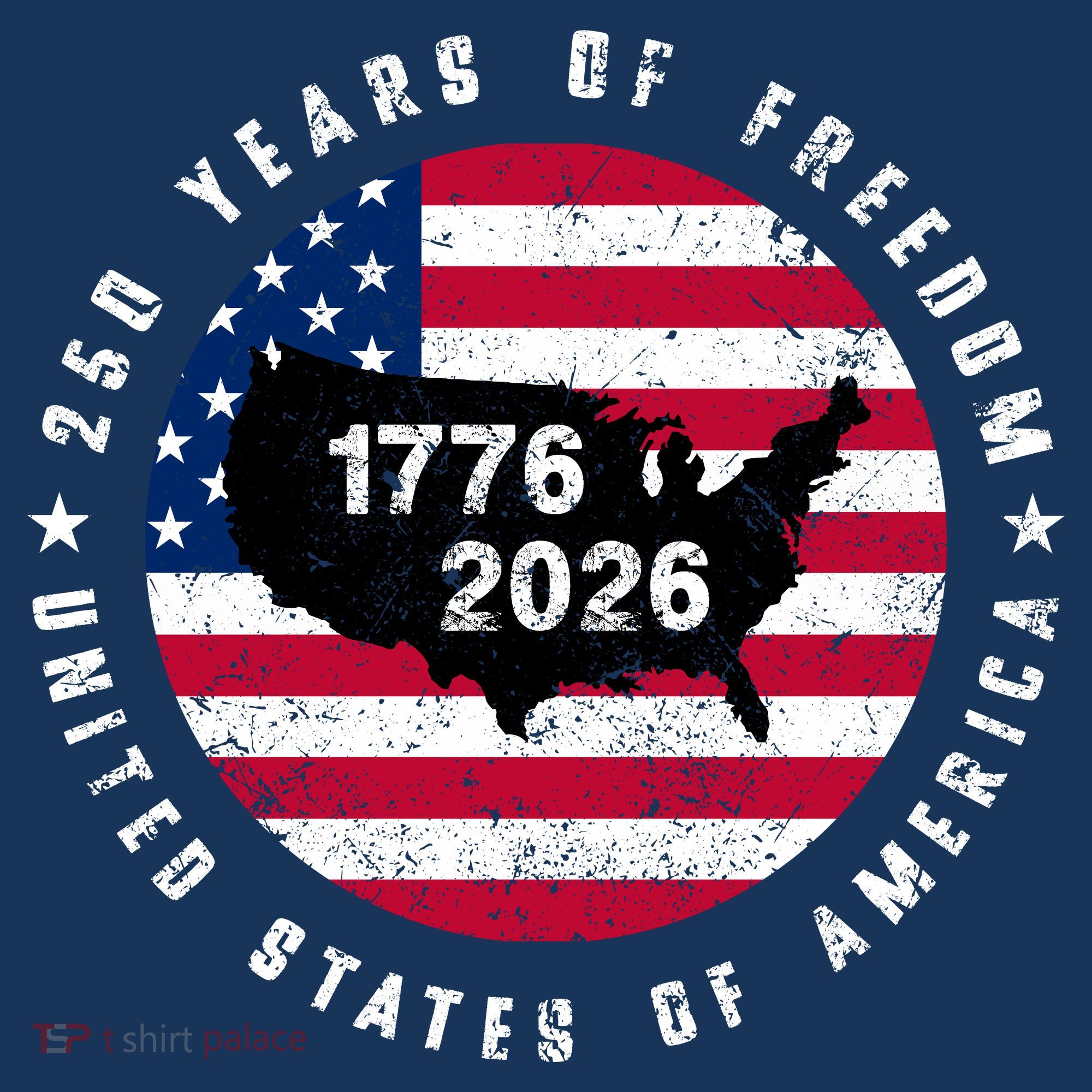 American Freedom 250th Anniversary 1776-2026 Mousepad
