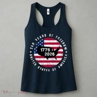 American Freedom 250th Anniversary 1776-2026 Women's Tank Top thumb 3