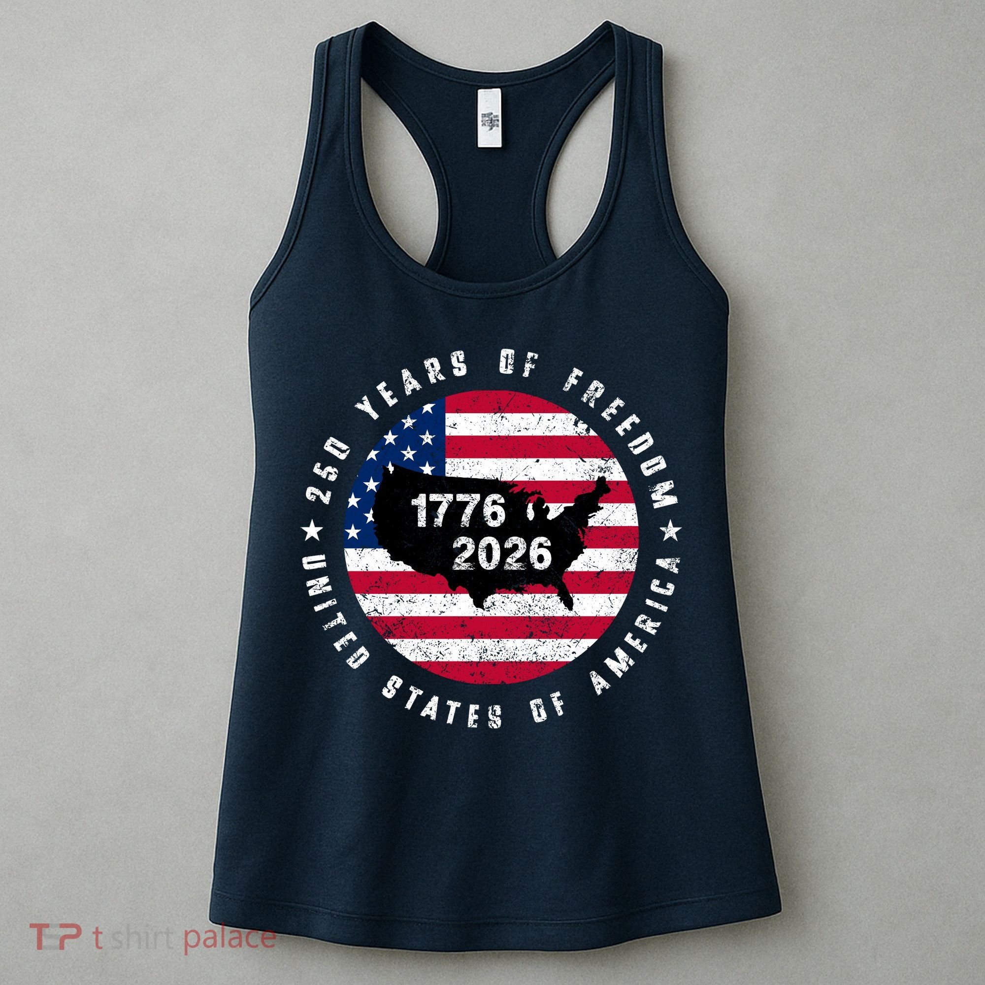 American Freedom 250th Anniversary 1776-2026 Women's Tank Top