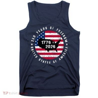 American Freedom 250th Anniversary 1776-2026 Tank Top