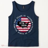 American Freedom 250th Anniversary 1776-2026 Tank Top thumb 2