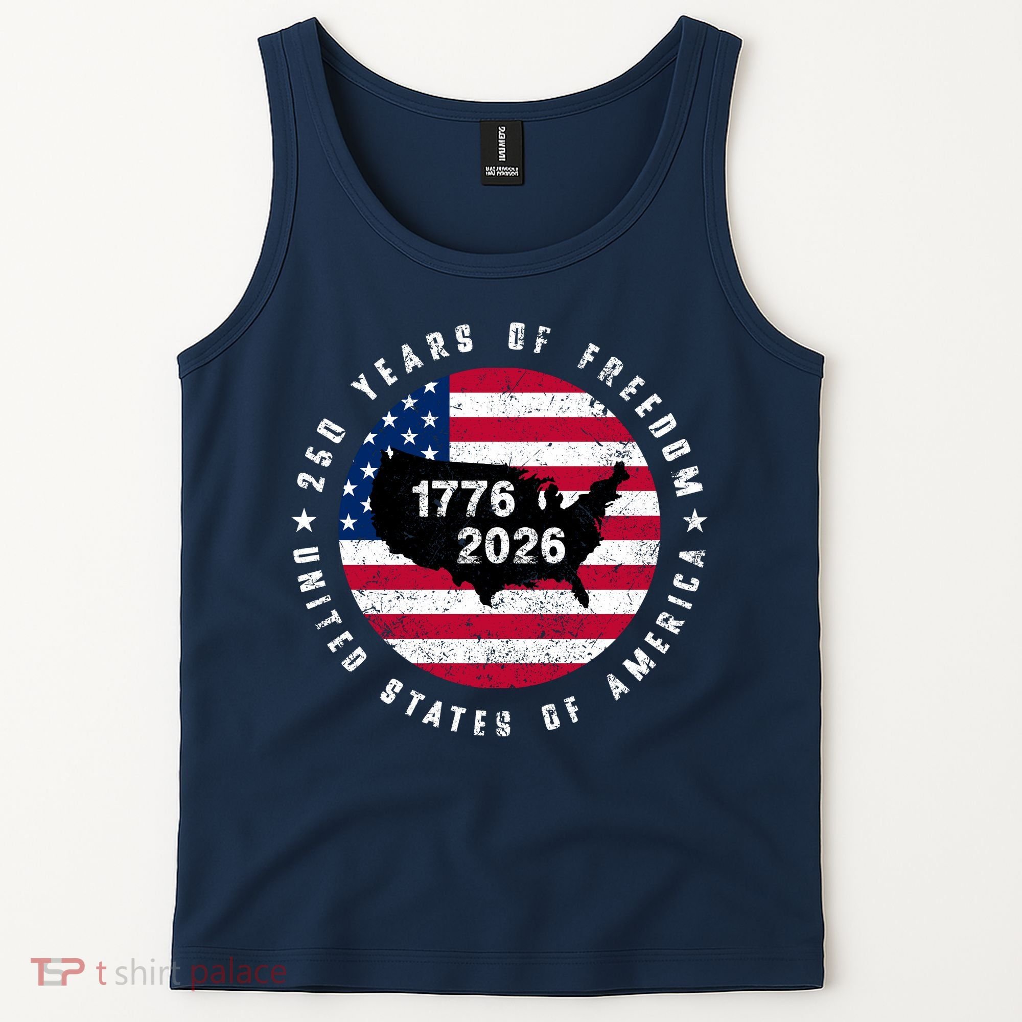 American Freedom 250th Anniversary 1776-2026 Tank Top