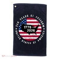 American Freedom 250th Anniversary 1776-2026 Golf Towel thumb 0