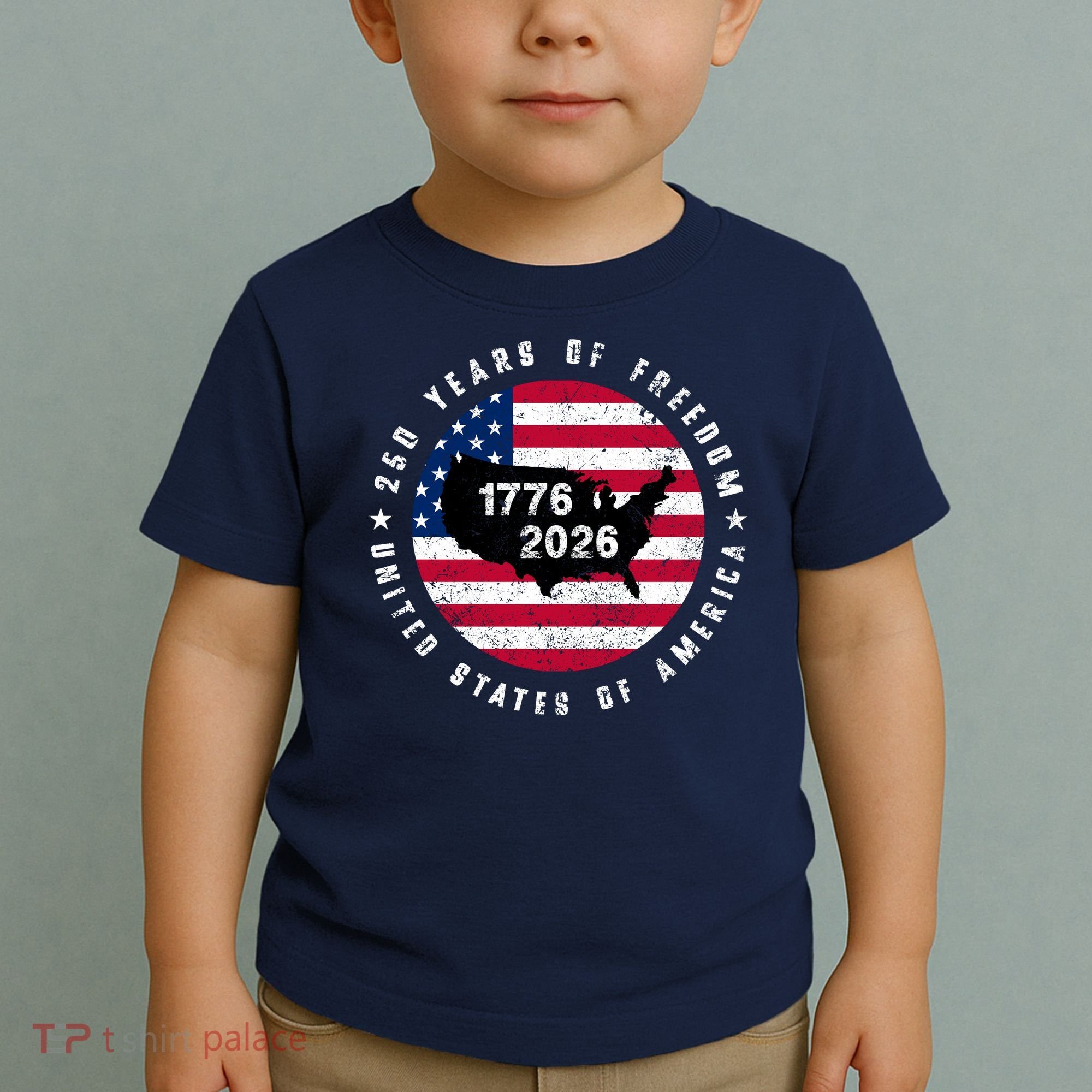 American Freedom 250th Anniversary 1776-2026 Toddler T-Shirt