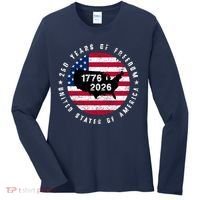 American Freedom 250th Anniversary 1776-2026 Women's Long Sleeve Shirt thumb 0