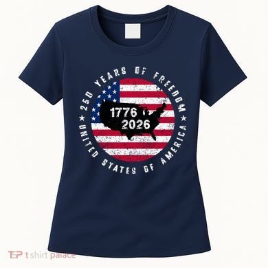 American Freedom 250th Anniversary 1776-2026 Women's T-Shirt