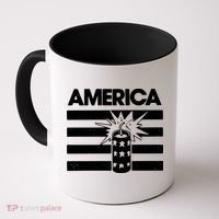 America Firework 4th Of July Flag Coffee Mug thumb 0