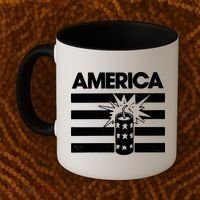 America Firework 4th Of July Flag Coffee Mug thumb 2