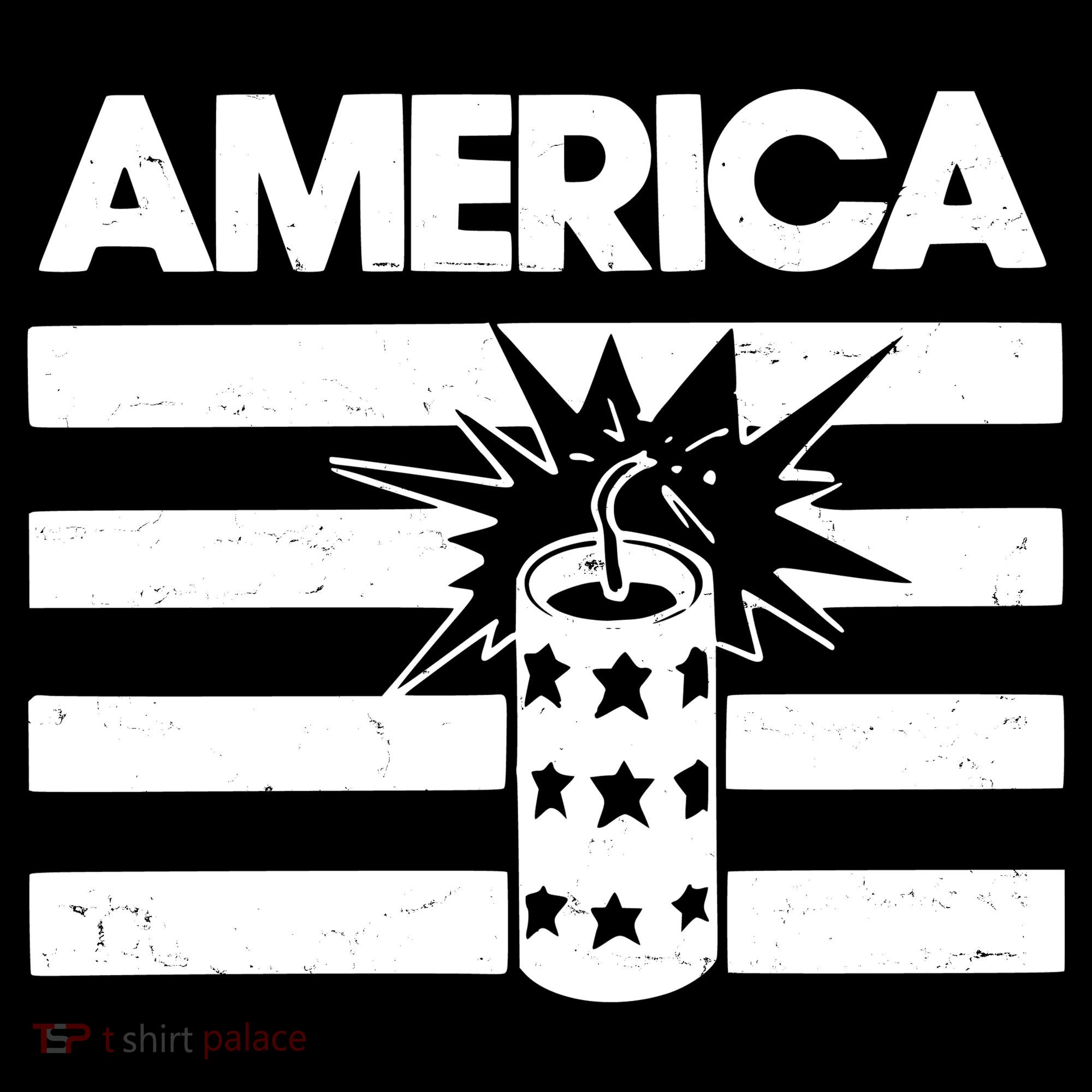 America Firework 4th Of July Flag Women's Hoodie