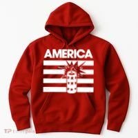 America Firework 4th Of July Flag Hoodie thumb 0