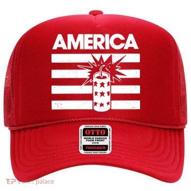 America Firework 4th Of July Flag Hat