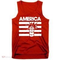 America Firework 4th Of July Flag Tank Top thumb 0