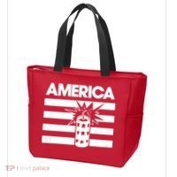 America Firework 4th Of July Flag Tote Bag thumb 3