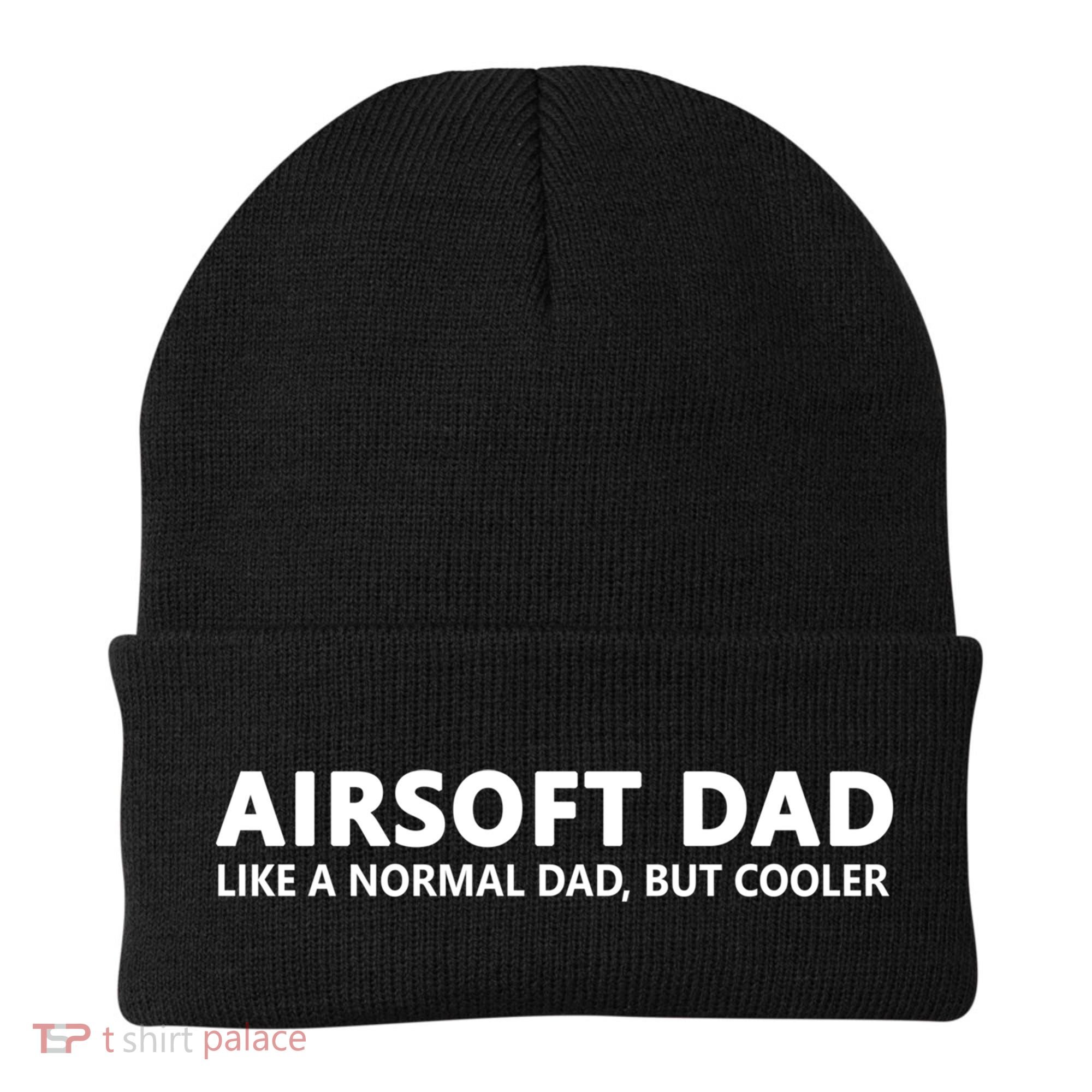 Airsoft Father Airsoft Dad Cool Gift Beanie