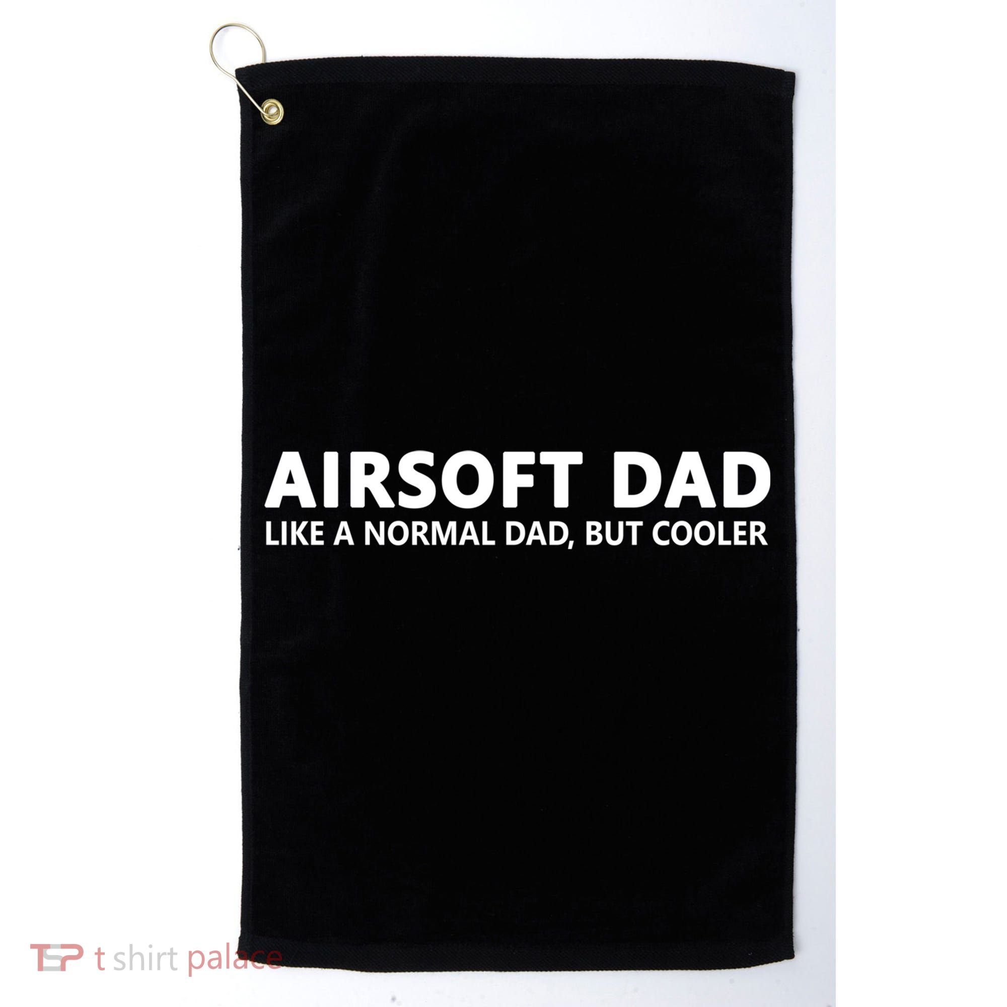 Airsoft Father Airsoft Dad Cool Gift Golf Towel