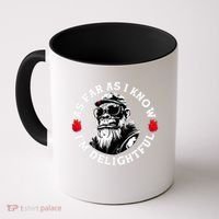 As Far As I Know I'm Delightful Funny Monkey Saying Quote  Coffee Mug thumb 0