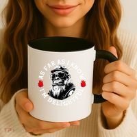 As Far As I Know I'm Delightful Funny Monkey Saying Quote  Coffee Mug thumb 3