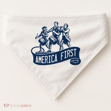 AMERICA FIRST USA-Made Doggie Bandana