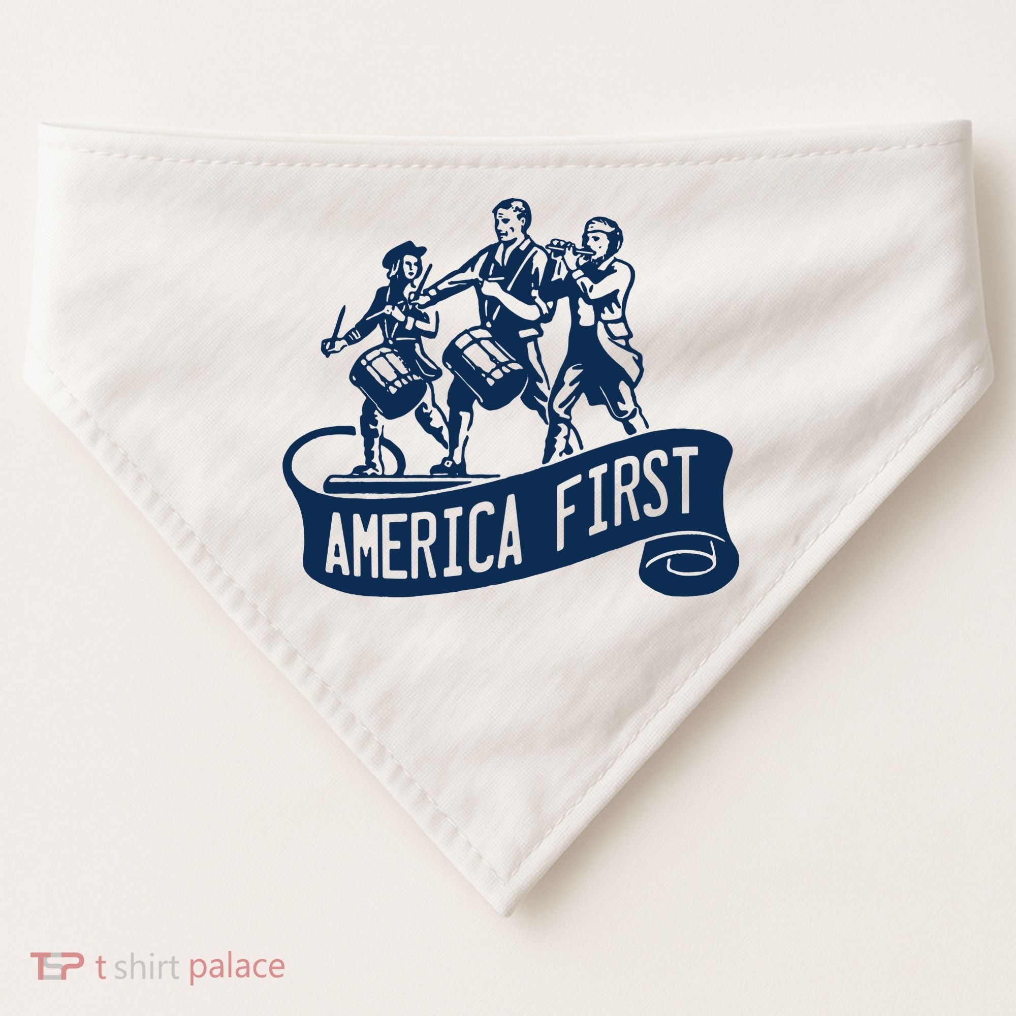 AMERICA FIRST USA-Made Doggie Bandana