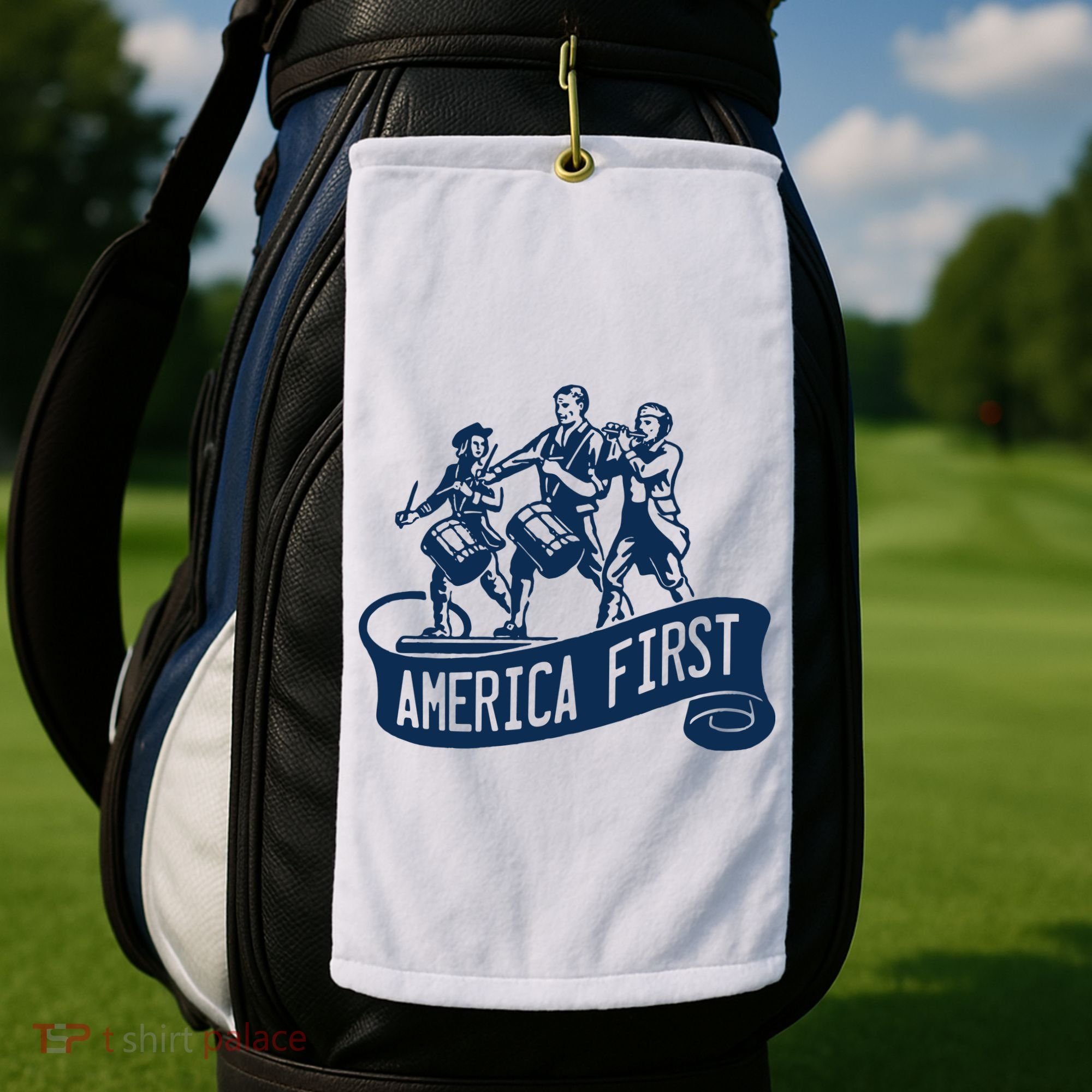 AMERICA FIRST Golf Towel