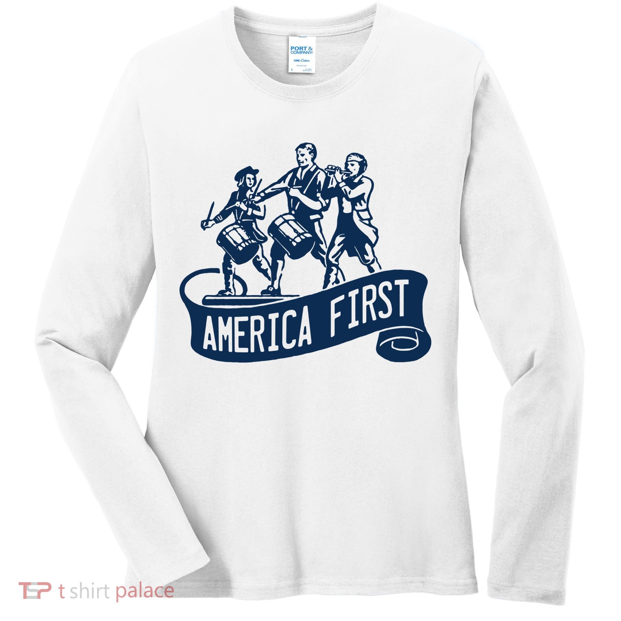 AMERICA FIRST Women's Long Sleeve Shirt