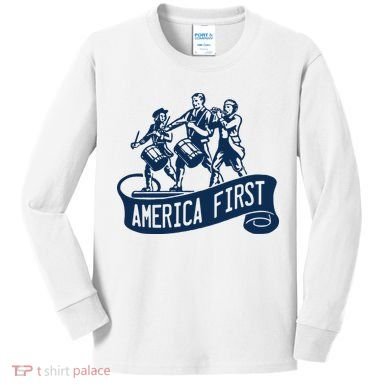 AMERICA FIRST Kids Long Sleeve Shirt