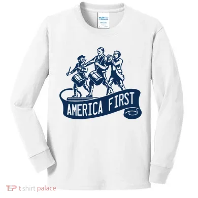 AMERICA FIRST Kids Long Sleeve Shirt