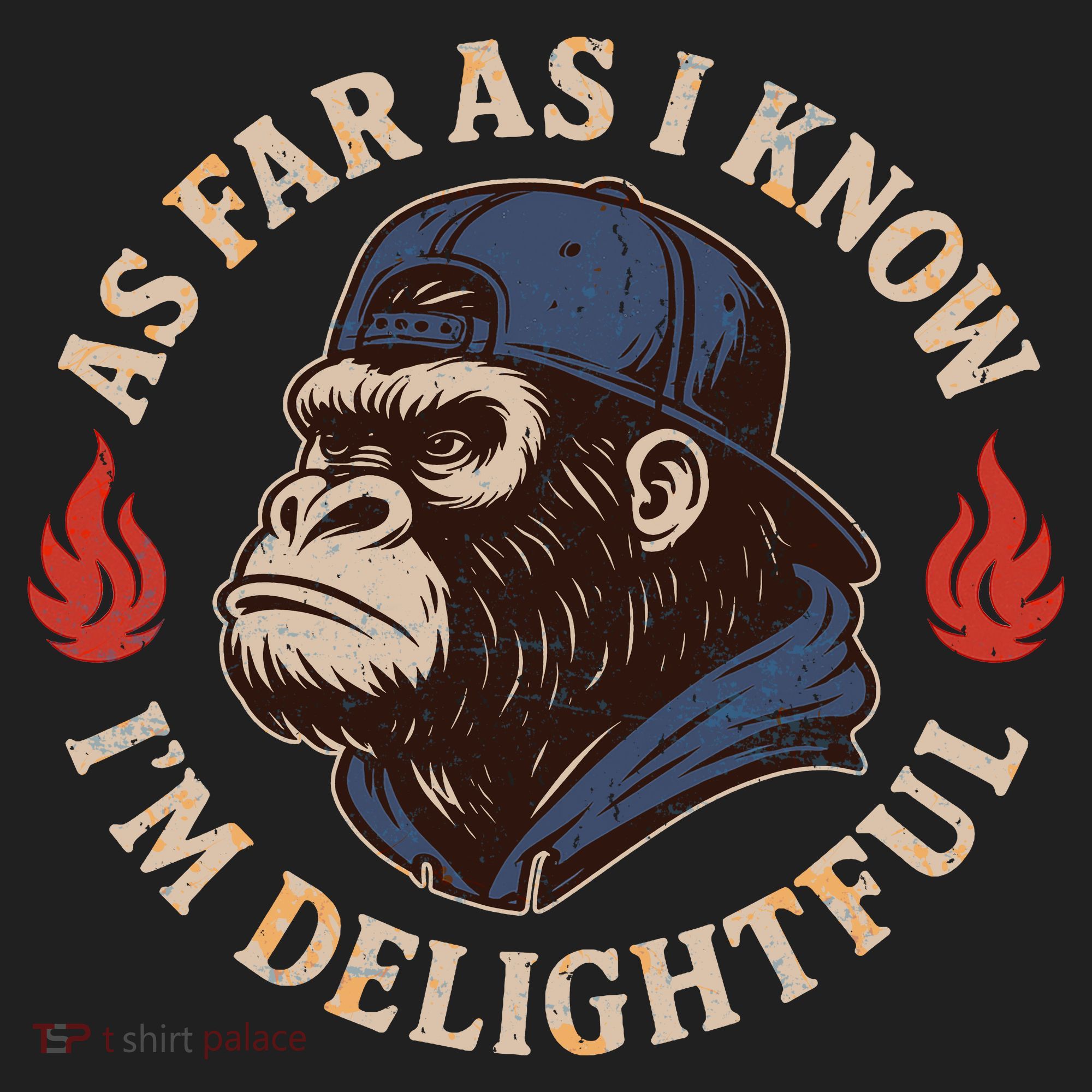 As Far As I Know I'm Delightful Gorilla Women's Sweatshirt