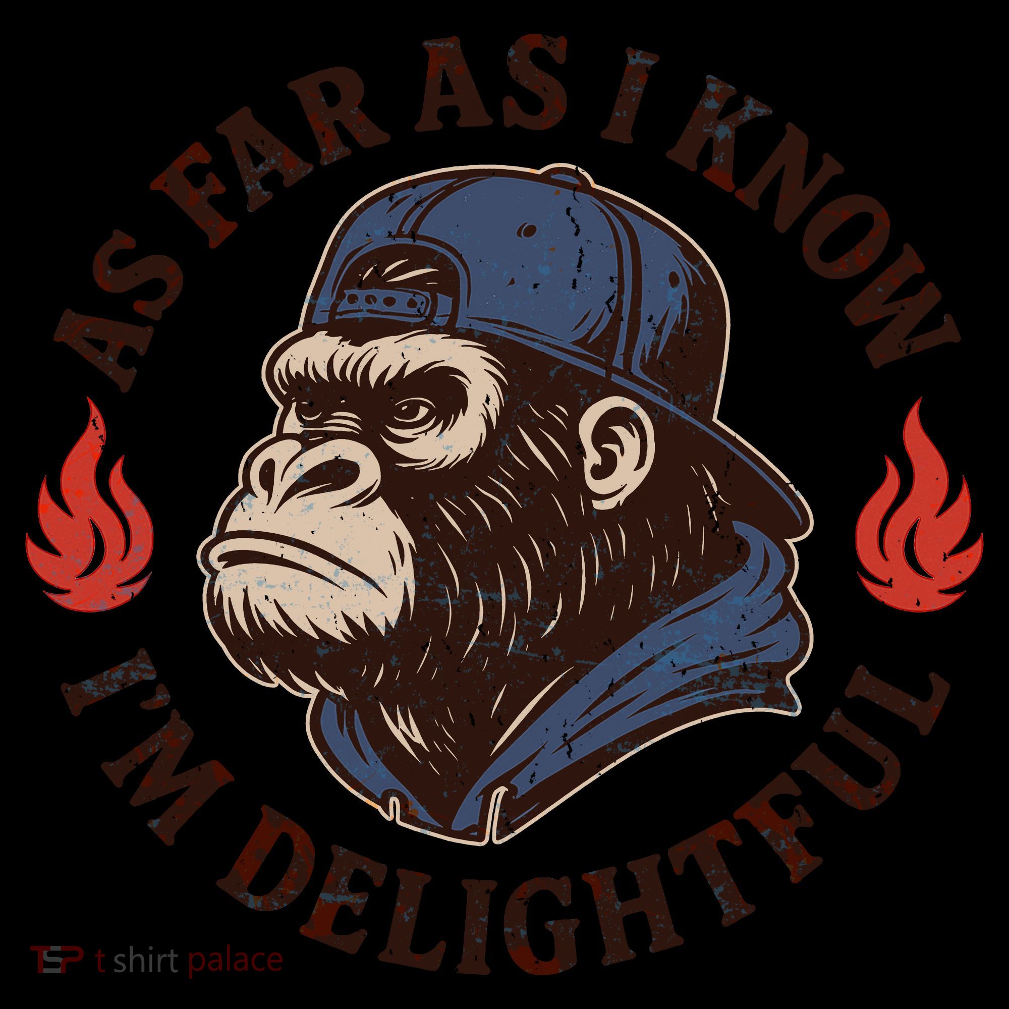 As Far As I Know I'm Delightful Gorilla Coffee Mug
