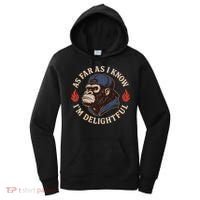 As Far As I Know I'm Delightful Gorilla Women's Hoodie thumb 0