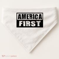 America First USA-Made Doggie Bandana thumb 0