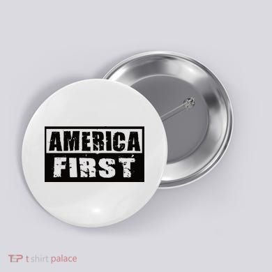 America First Button